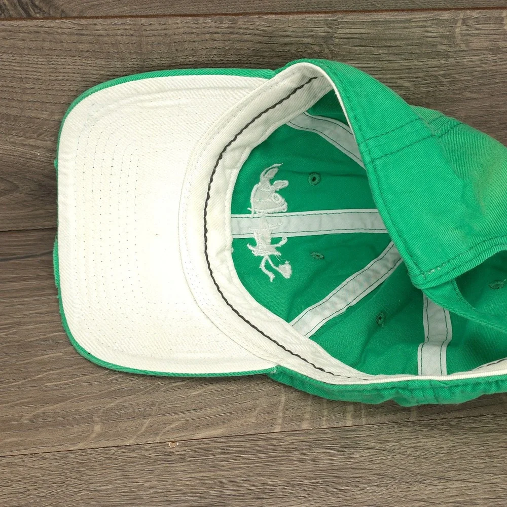 Salt Life Hat Cap Strap Back Green Mens Fishing Surfing Beach Outdoors Casual